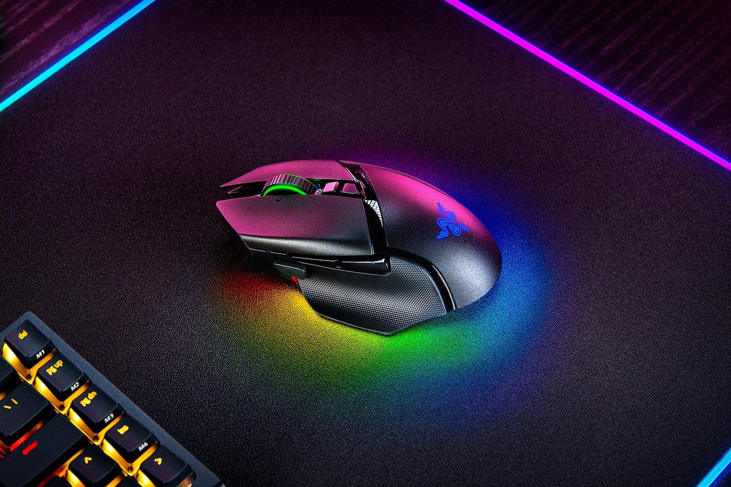 Maus Gaming Razer Basilisk V3 Pro / Wireless / Focus Pro 30K / 11 Butona - Zezë - 4