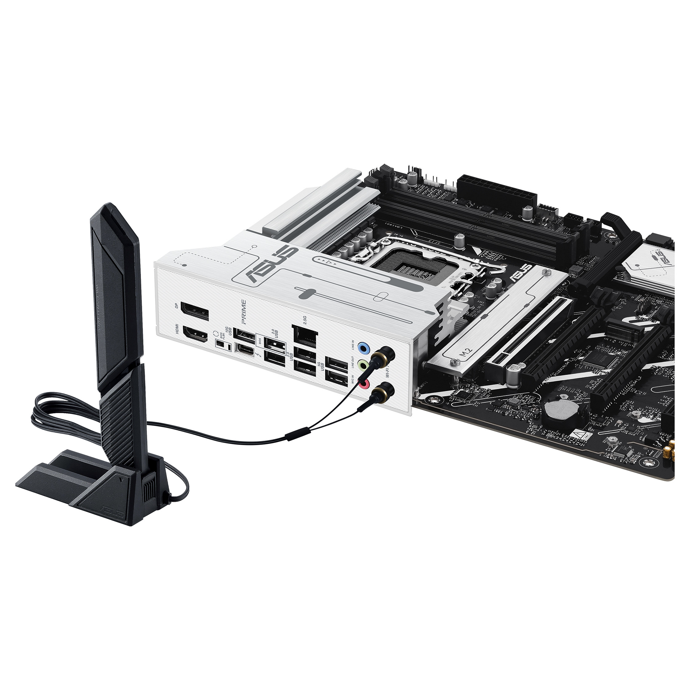 Pllakë Amë ASUS PRIME Z890-P WIFI / Intel LGA1851 / Z890 / DDR5 / ATX / Wi-Fi 7 / 2.5GbE LAN - 12