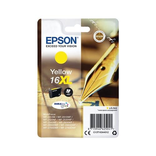 INK Epson 16XL / C13T16344012 / 6.5ml / 450 faqe – Verdhë