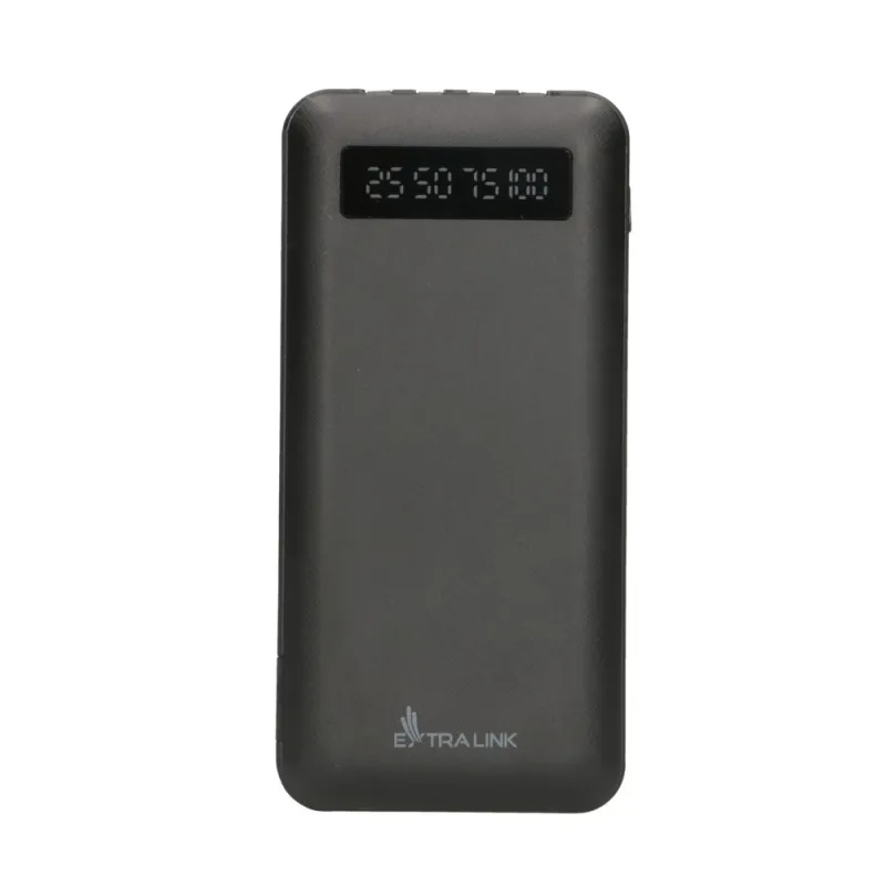 Powerbank Extralink EX.19607 / 10.000mAh / 10W / USB-C / Lightning / Mini-USB / Ekran LED – Zezë - 3