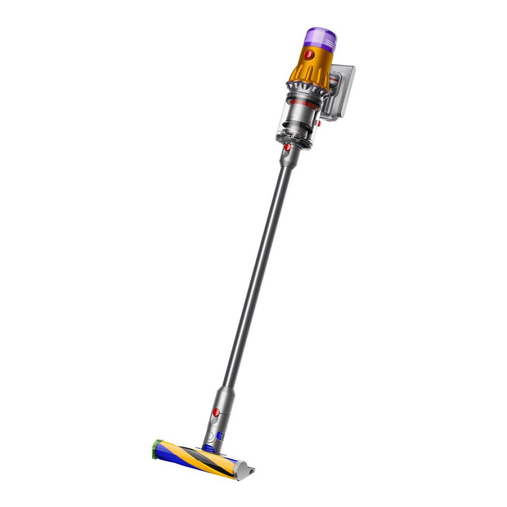 Fshesë me Vakum Dyson V12 Detect Slim Absolute / 150AW / 125.000rpm / 11 Cyclones / Fluffy Optic / Motorbar / LCD / 0.35L / 60min – Gri/Portokalli - 2