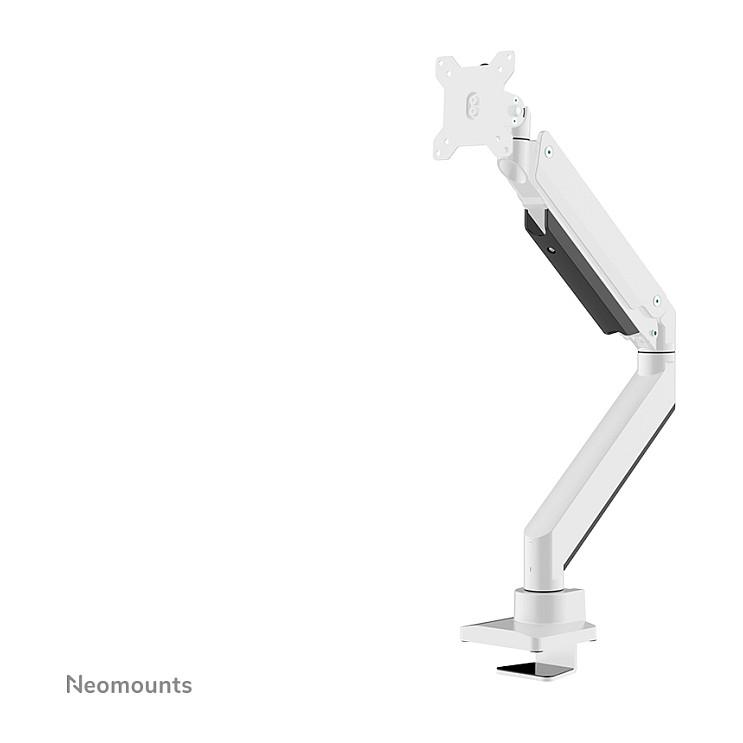 Mbajtëse për Monitor Neomounts NM-D775WHITEPLUS / 1 Monitor / 10"-49" / 18kg / Gas Spring / Clamp-Grommet / Tilt ±45° / Swivel 360° / Rotacion 180° - E bardhë - 2