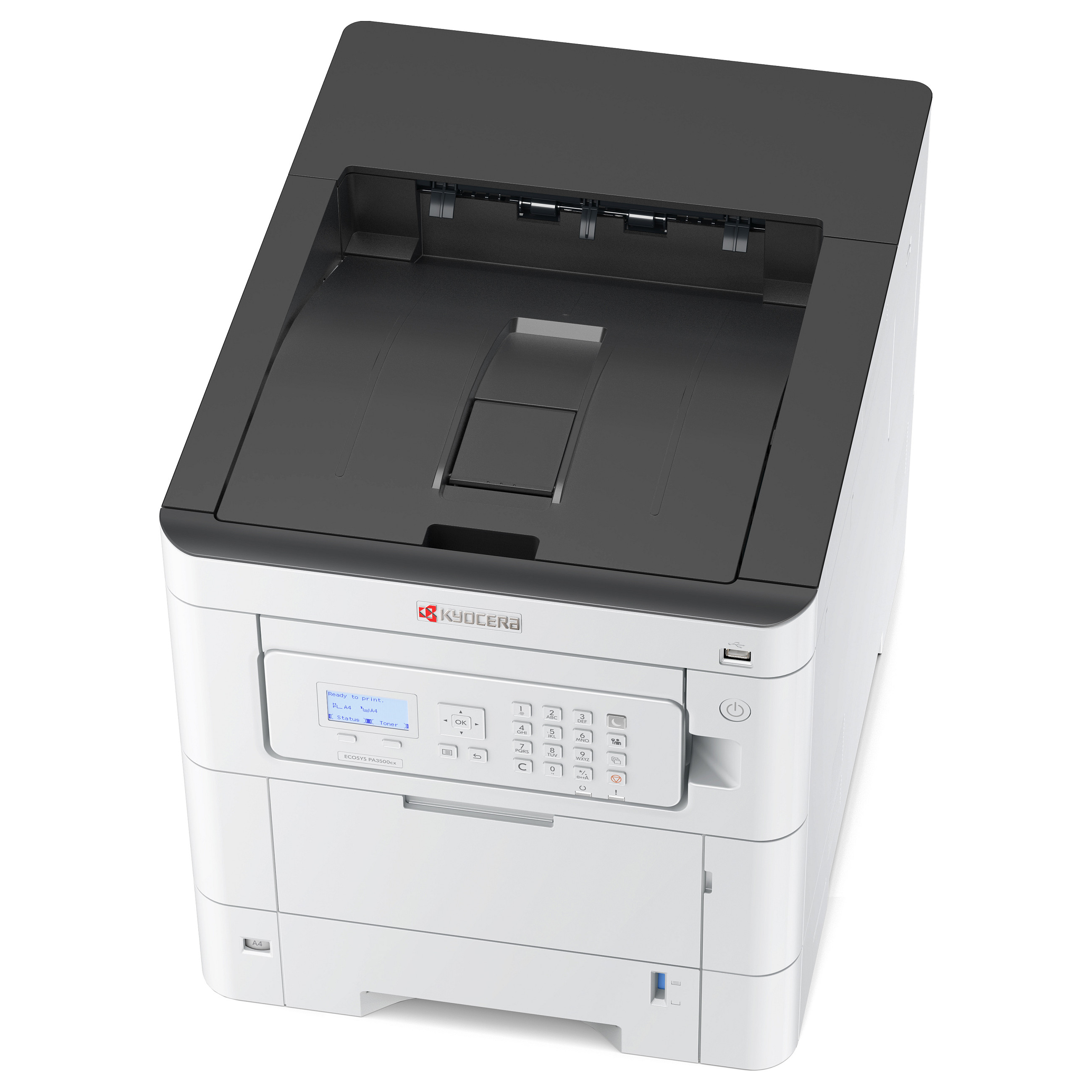 Printer Laser KYOCERA ECOSYS PA3500cx / Laser me Ngjyra / A4 / 1200 × 1200 DPI / Duplex - Zezë/Bardhë - 6