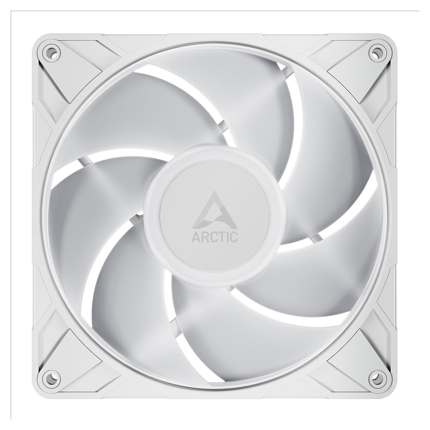 Ftohës për Kasë ARCTIC P14 Pro A-RGB, 140mm, 3x ventilatorë, PWM, A-RGB - Bardhë - 5