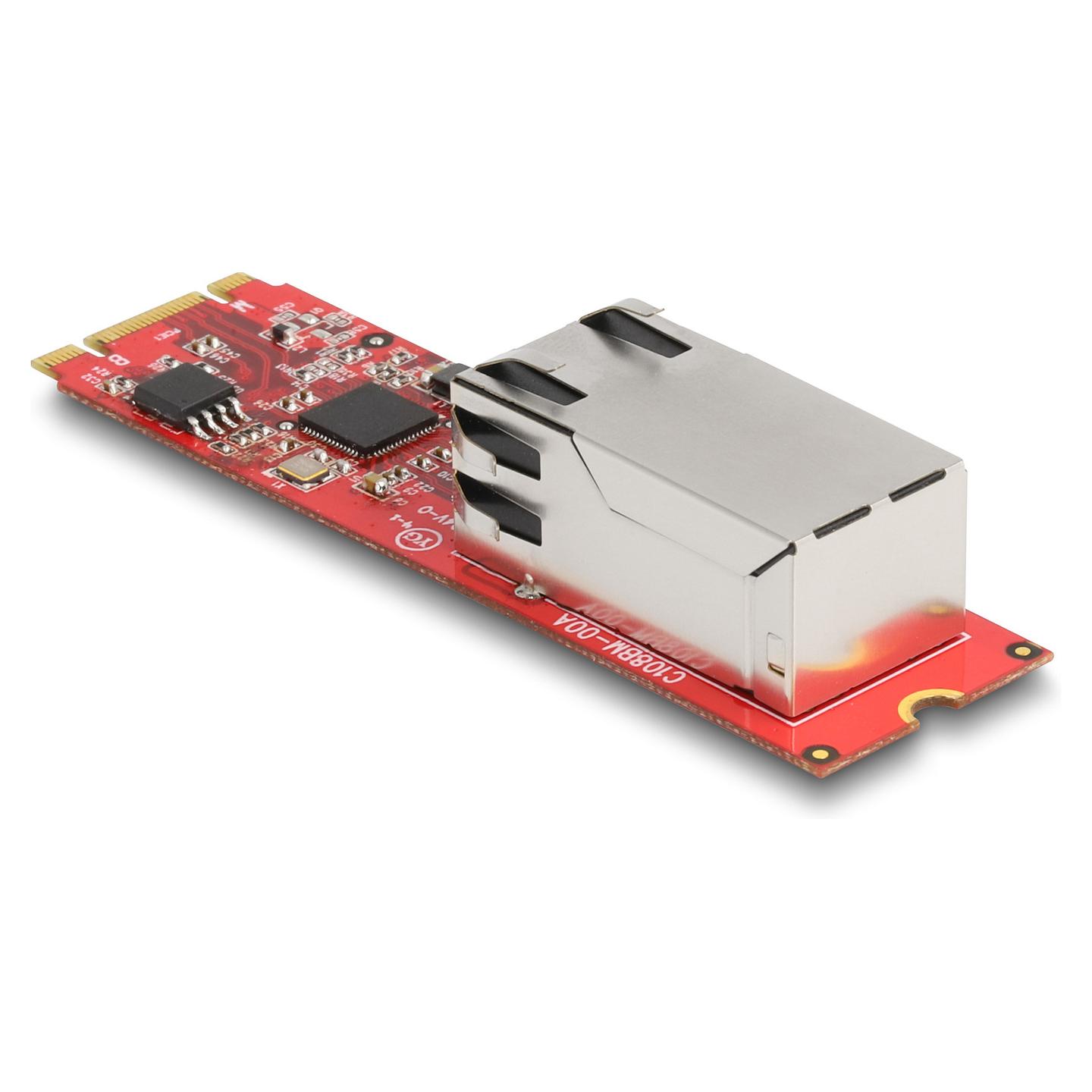 Kartë Rrjeti DeLOCK 62985, M.2 2280, 2.5 Gigabit Ethernet, RJ-45, PCIe 2.0 - 2