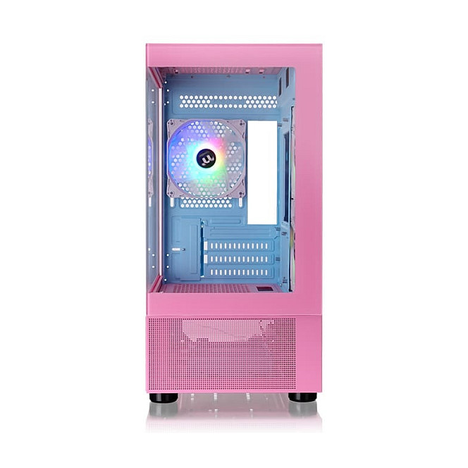 Kasë PC Thermaltake CA-1Z4-00MAWN-01 / Micro Tower / PS2 / 3x 120mm Fan - Rozë - 2