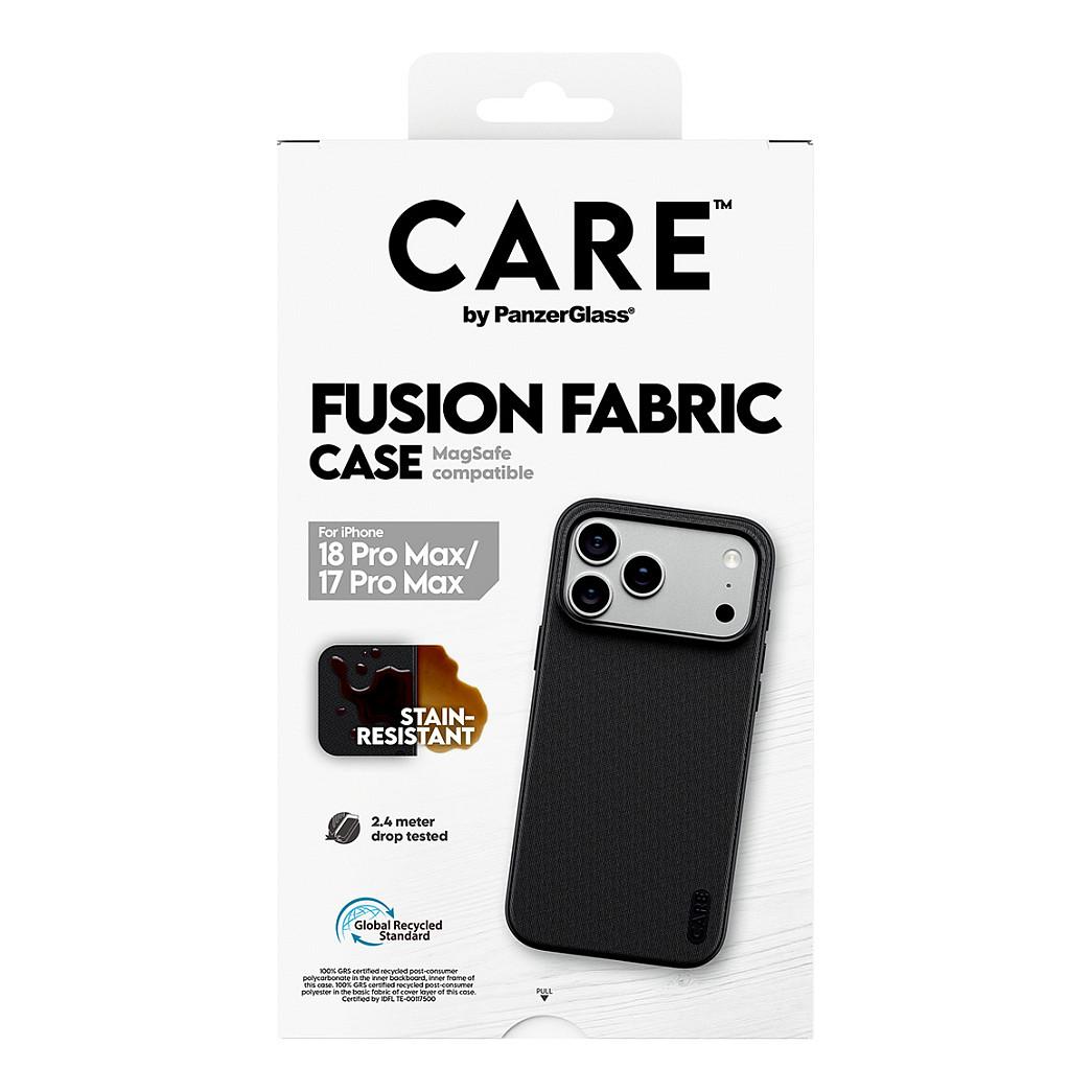 Aksesorë për telefon PanzerGlass / Case / iPhone 17 Pro Max / Fusion Fabric / MagSafe – Zezë - 5
