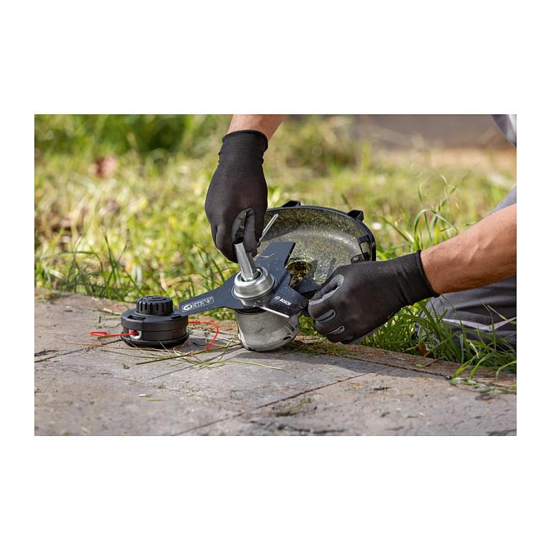 Kositëse Bari me Bateri Bosch Professional GFR 18V-23, 18V, Brushless, 33cm, 23cm, 4500–6400rpm - Blu/Zezë - 8