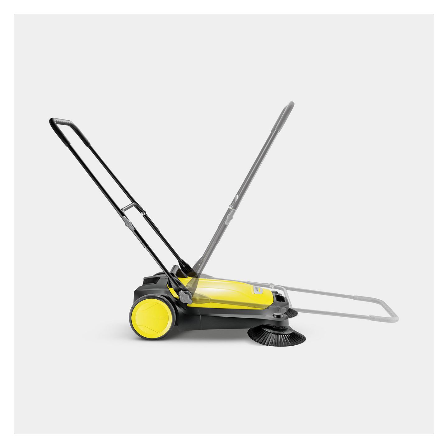 Makineri për Fshirje Kärcher S 4 Twin 2-in-1 / 680mm / 20L / 2400m²/h / 4 Furça Anësore – Zezë/Verdhë - 3
