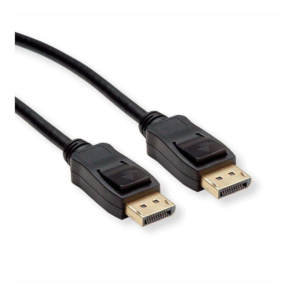 Kabllo DisplayPort VALUE 11.99.5798 / DisplayPort 1.4 / 1.5m / 8K 60Hz - Zezë - 3