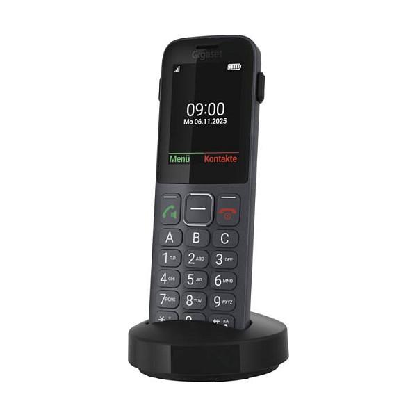 Telefon i Thjeshtë Gigaset COMFORT 600 SIM, 4G LTE, Single SIM, 2.4" TFT - Zezë - 5