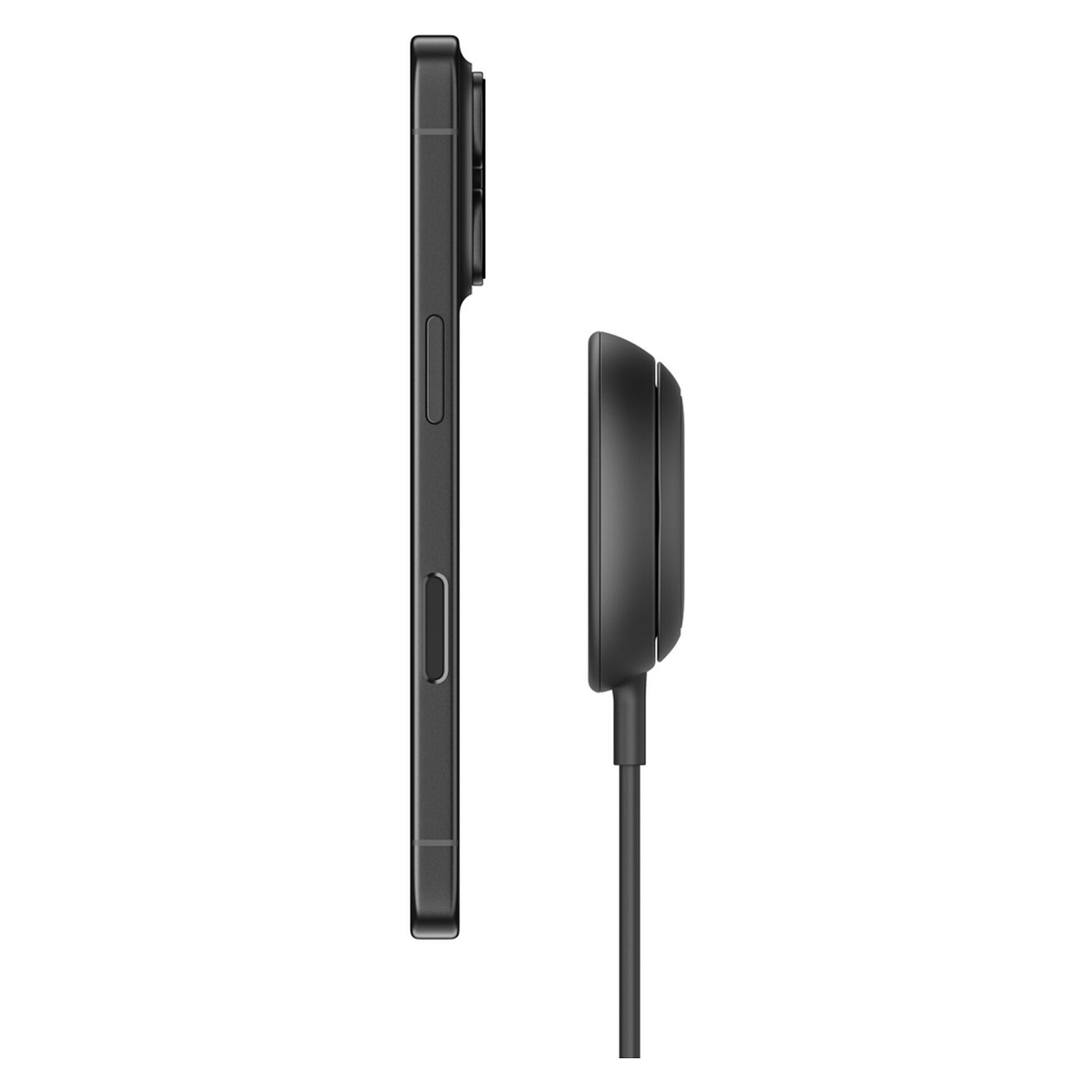Karikues Pa Kabllo Belkin UltraCharge WIA014HQBK / Qi2 25W / USB-C / Mbajtëse e Integruar - Zezë - 4