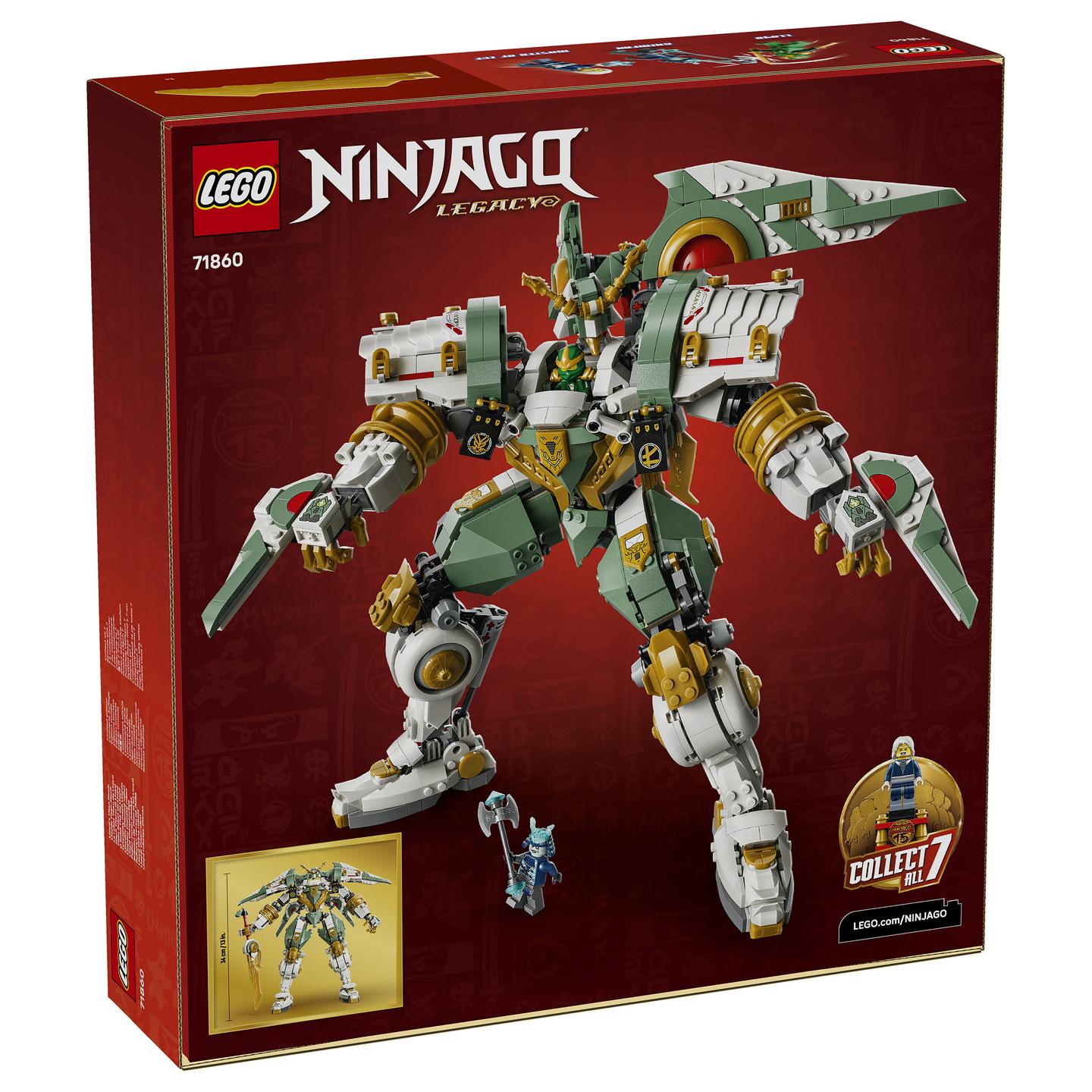 LEGO NINJAGO Lloyd's Titan Mech 15th Anniversary 71860 - 10