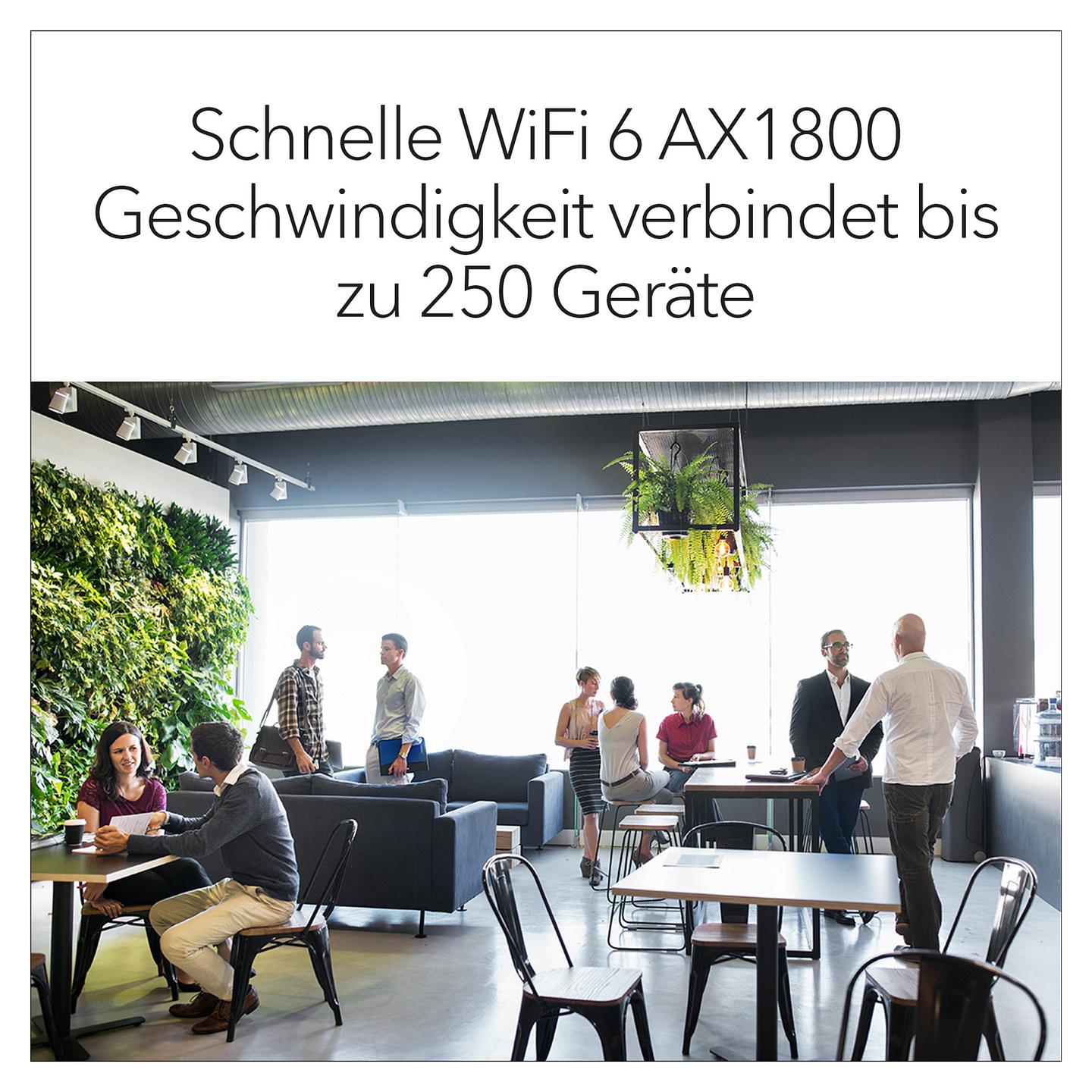 Access Point NETGEAR WAX610, Wi-Fi 6 AX1800, Dual-Band, 2×2 MU-MIMO, 2.5GbE PoE+, Mesh, Insight – Bardhë - 10