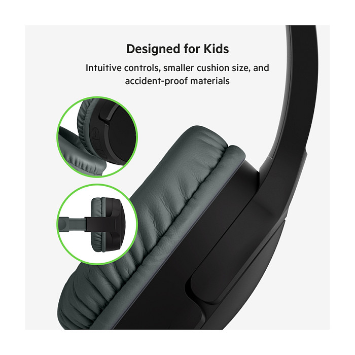 Kufje pa kabllo Belkin SoundForm Mini / On-Ear / Bluetooth 5.3 / 30 orë / Mikrofon - Blu - 9