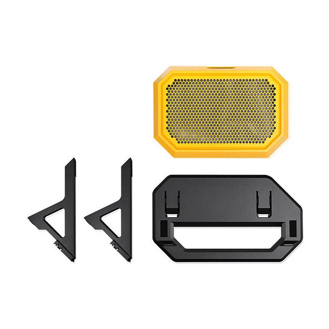 Mbajtëse për Kasë Thermaltake The Tower 600 Chassis Stand Kit, Vendosje Horizontale, Filtër Kundër Pluhurit - Zezë/Verdhë