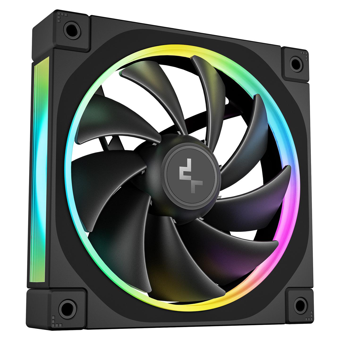 Ftohës për Procesor DeepCool LQ360 ULTRA ARGB / 360mm / 3x120mm / ARGB / LCD / LGA1851/1700/1200/115X / AM5/AM4 - Zezë - 3
