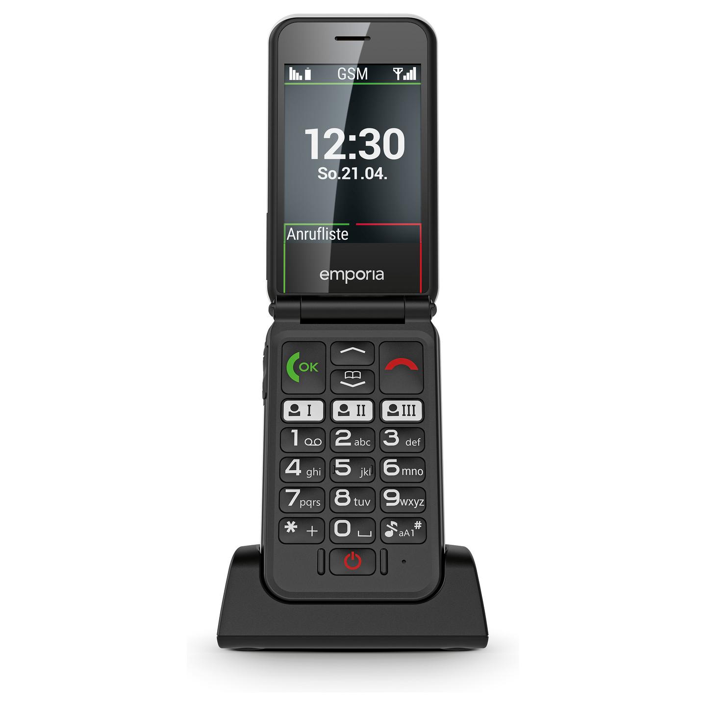 Telefon Emporia SIMPLICITYglam V3 / 2.8" / 2G / Bluetooth 3.0 / 32 MB RAM / 64 MB / USB-C / 1300 mAh - Bardhë - 8