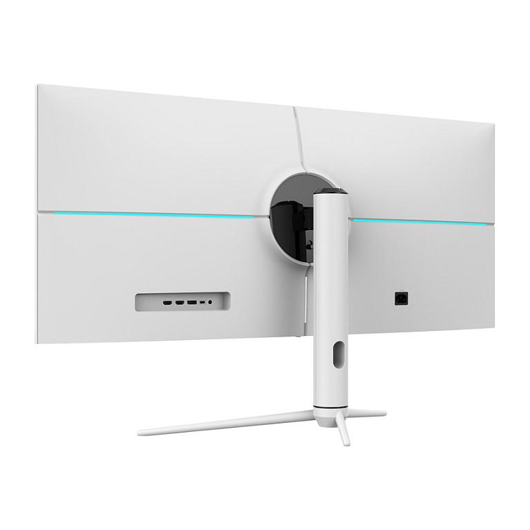 Monitor Gaming LC-Power LC-M40-UWQHD-144 / 40″ / UWQHD IPS-ADS / 144 Hz / 4 ms / DP 1.4 + HDMI 2.0 + USB-C - Bardhë - 6