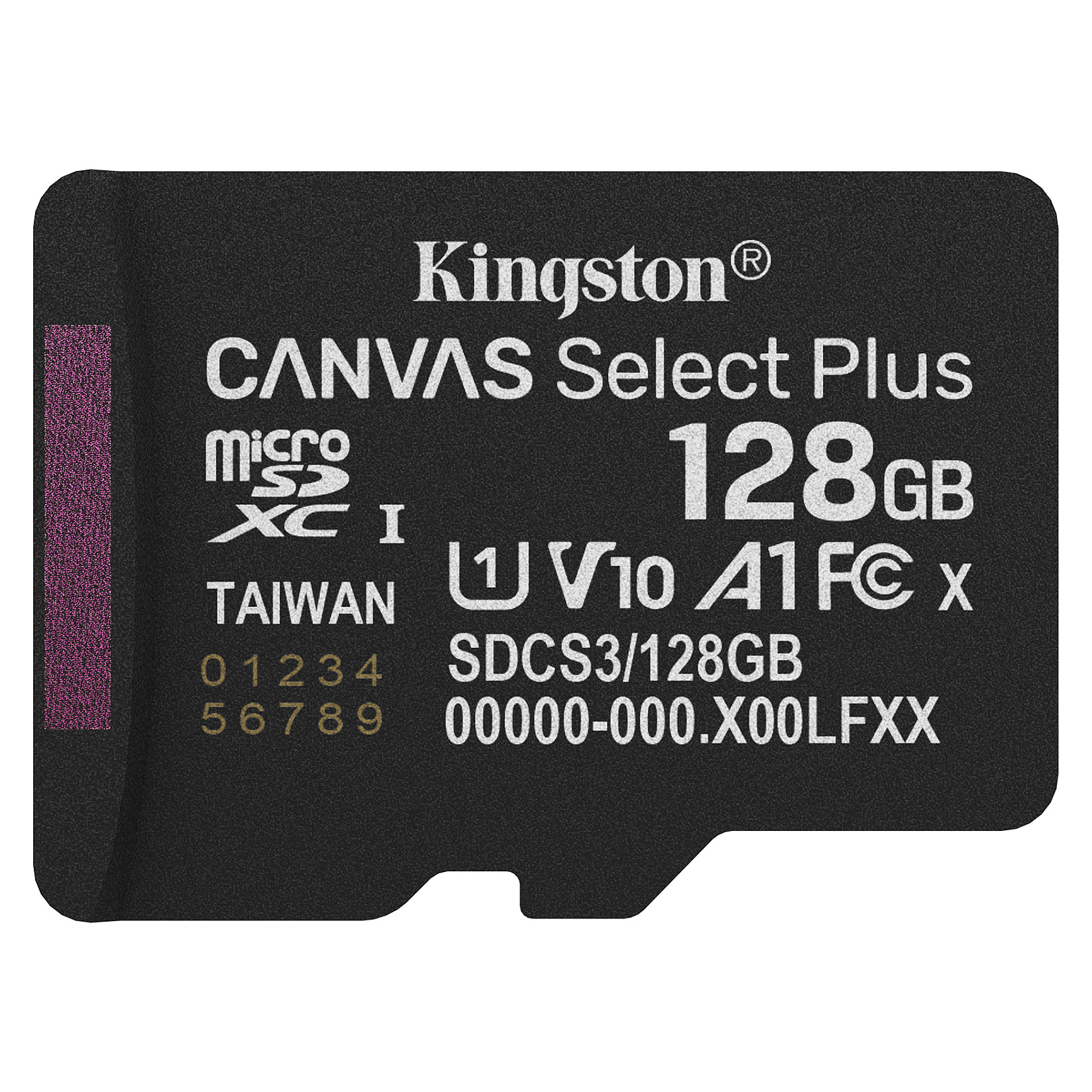 Kartë Memorie Kingston Canvas Select Plus Gen3 / 128GB / microSDXC / UHS-I / 150 MB/s / A1 - Zezë - 3