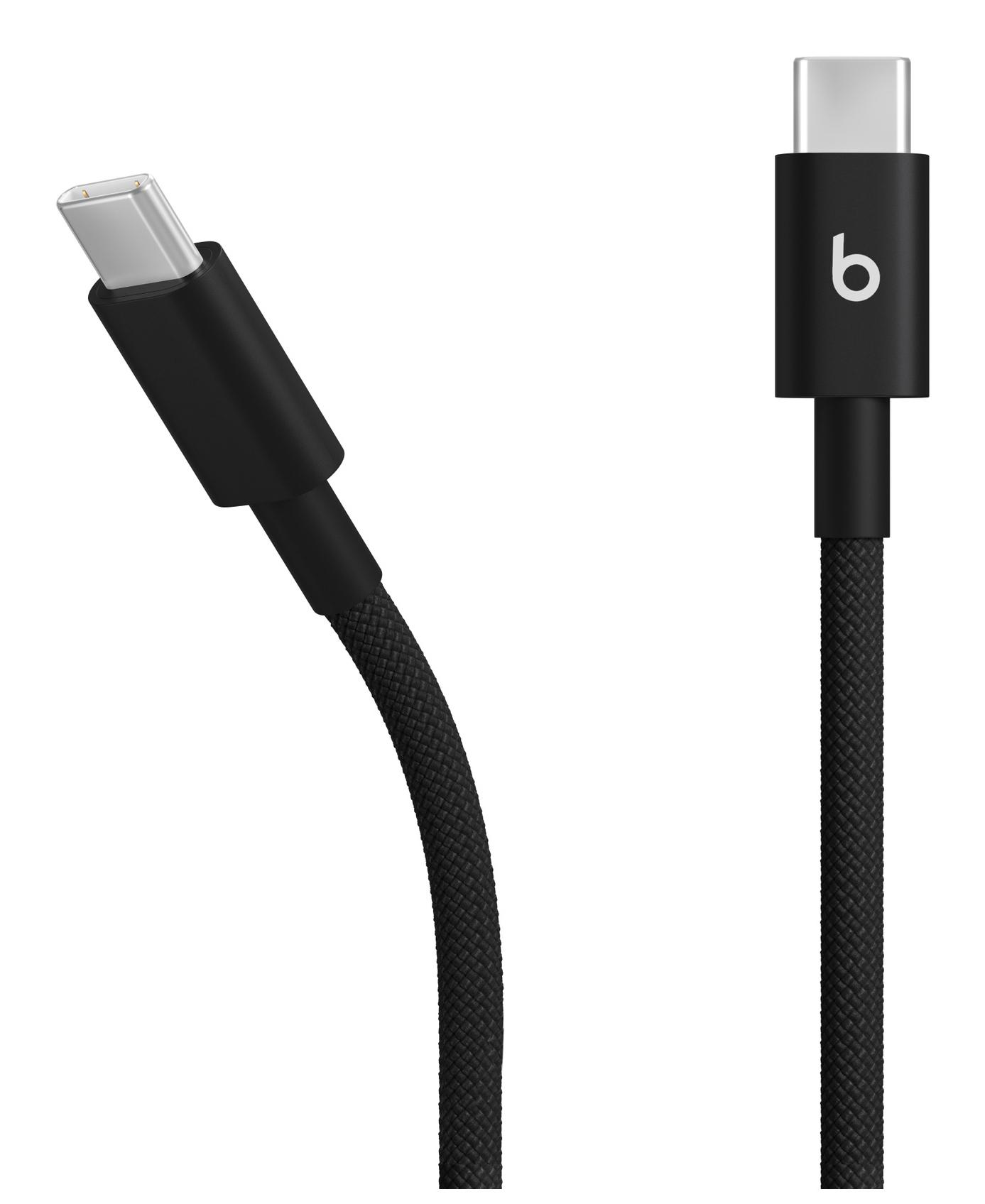 Kabllo USB Apple Beats USB-C në USB-C / MDGA4ZM/A / 1.5 m / USB 2.0 / 60W – Zezë - 2