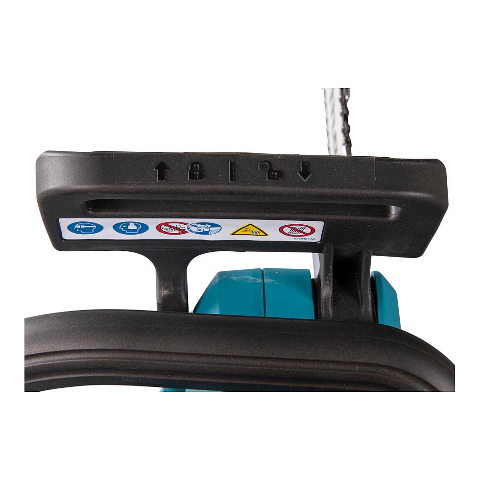 Sharrë me Zinxhir me Bateri Makita DUC307ZX2, 18V, Brushless, Shpatë 300mm, 7.7m/s - Blu - 14