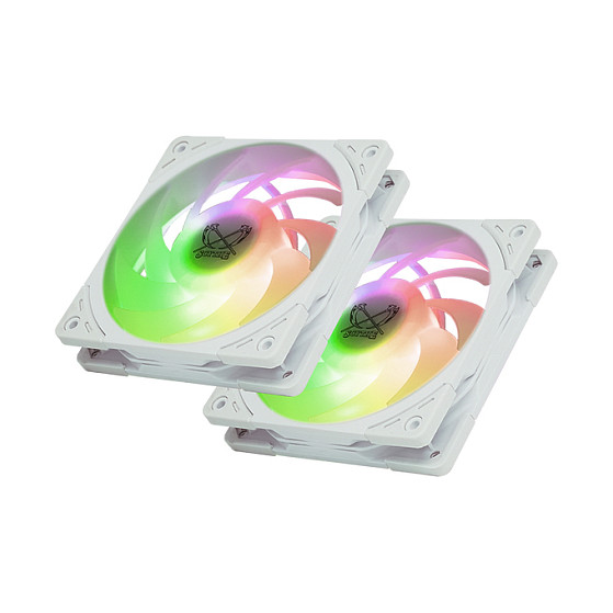 Ftohës për Procesor Scythe MUGEN 6 Dual Fan White ARGB Edition / Dual-Tower / 2x120mm / 6 Heat Pipes / ARGB - Bardhë - 10