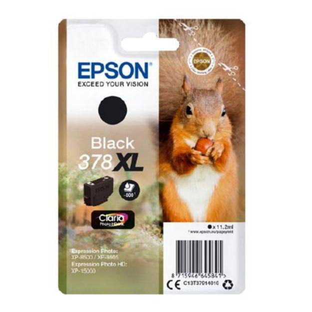 INK Epson 378XL / C13T37914010 / 500 faqe / XL - Zezë