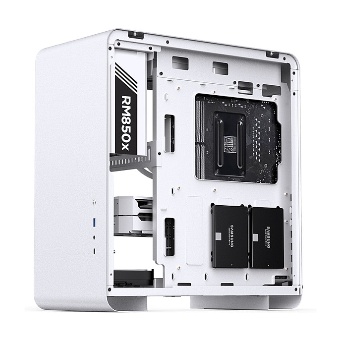 Kasë PC Jonsbo U4 Pro Mesh / Midi Tower / ATX / Mesh - Bardhë - 14