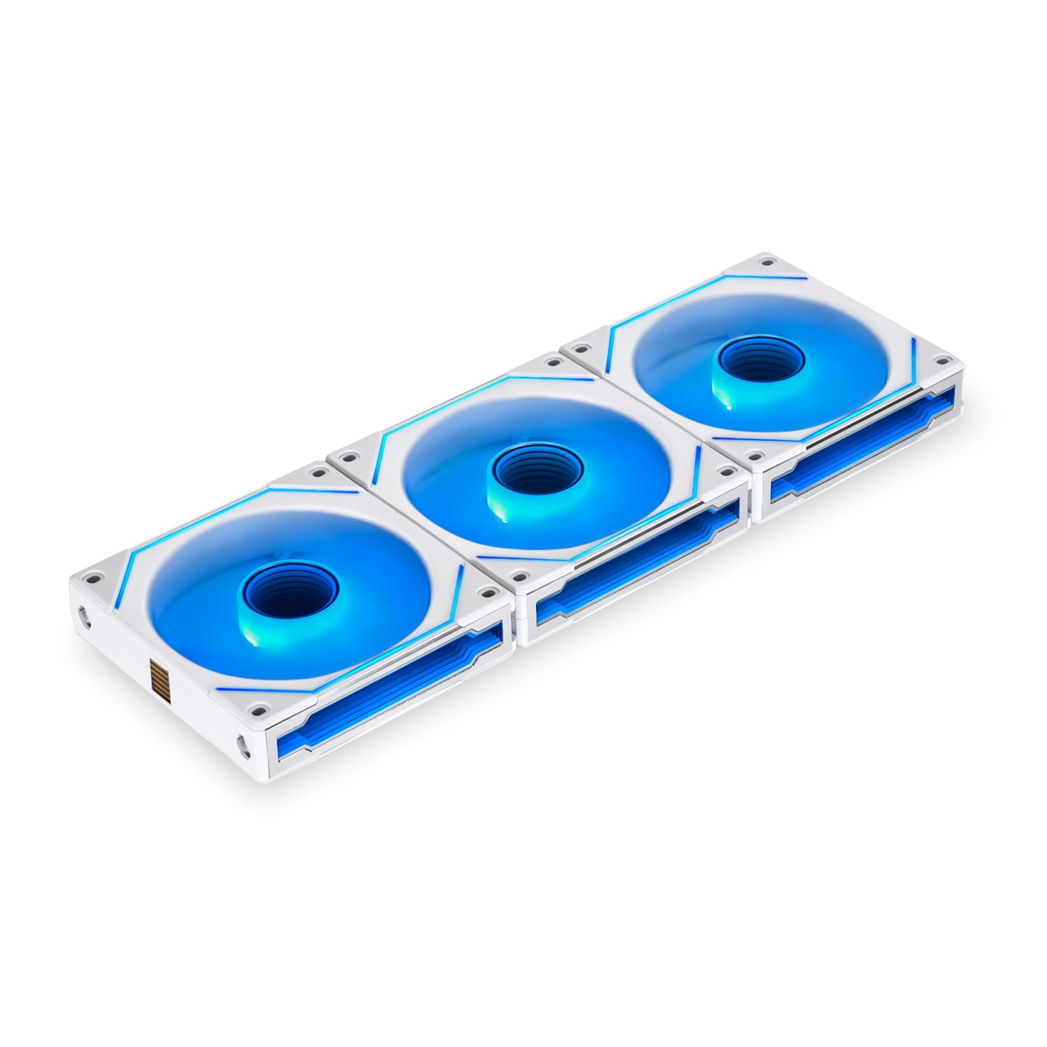 Ftohës për Kasë Lian Li UNI FAN SL-INF FLEX / 120mm / 200-2200 RPM / ARGB / PWM / 3-Pack / Reverse – Bardhë