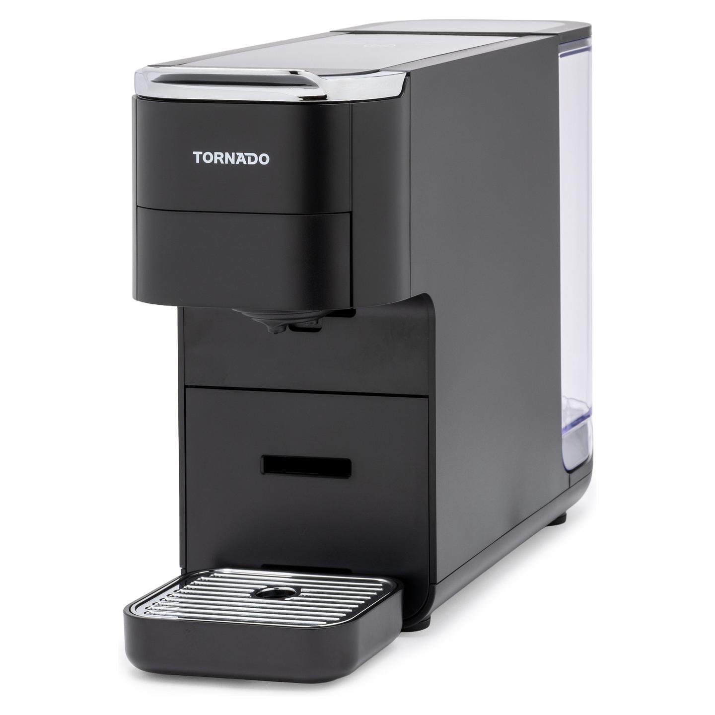 Aparat për Kafe me 5 Sisteme TORNADO TCM7042-GS, 1350 W, 20 bar, Rezervuar 1.5 L – Zezë - 11