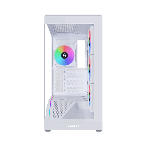 Kasë Lian Li VECTOR V100 / Midi Tower / ATX / ARGB / Tempered Glass - Bardhë - 5