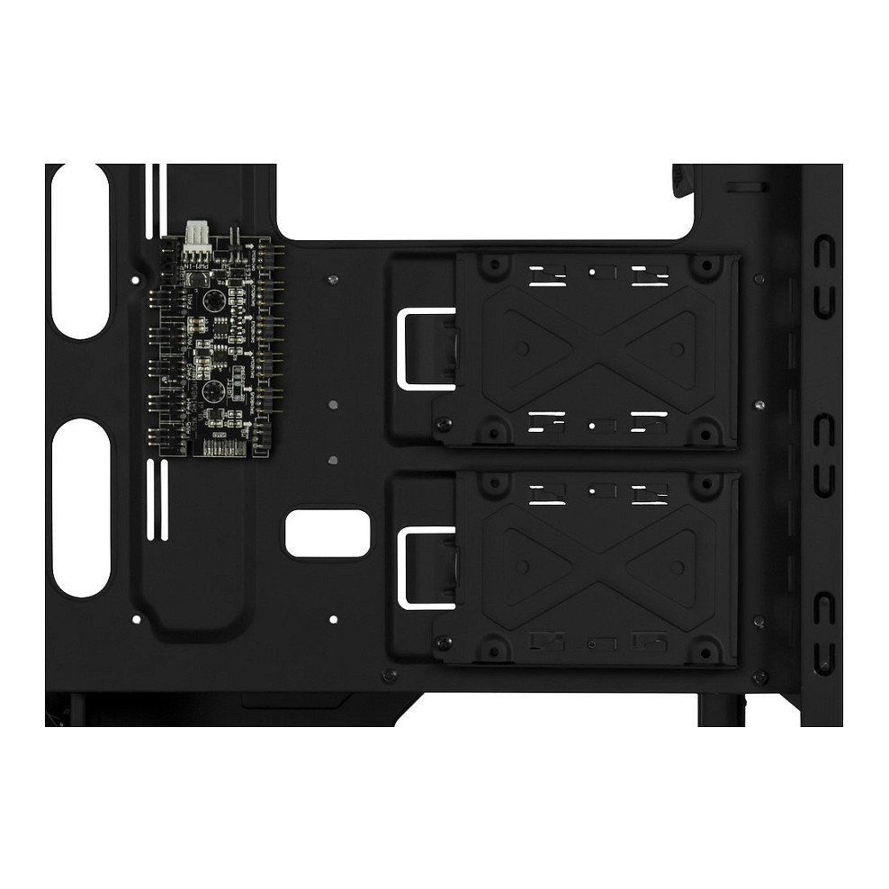 Kasë PC Inter-Tech X-908 Infini2 / Tower / ATX / 120mm Fan Support / 1x 120mm Rear Fan / 2.5" + 3.5" Bay - Zezë - 15