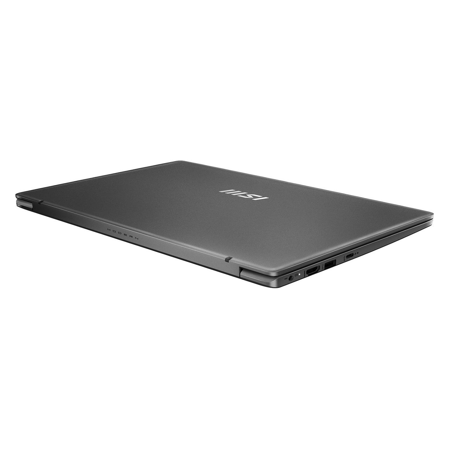 Laptop MSI Modern 13 F13MOG-075FR, Core i5-1334U, 16GB DDR4, 512GB, 13.3" FHD IPS 60Hz, Intel Iris Xe Graphics - Hiri - 10