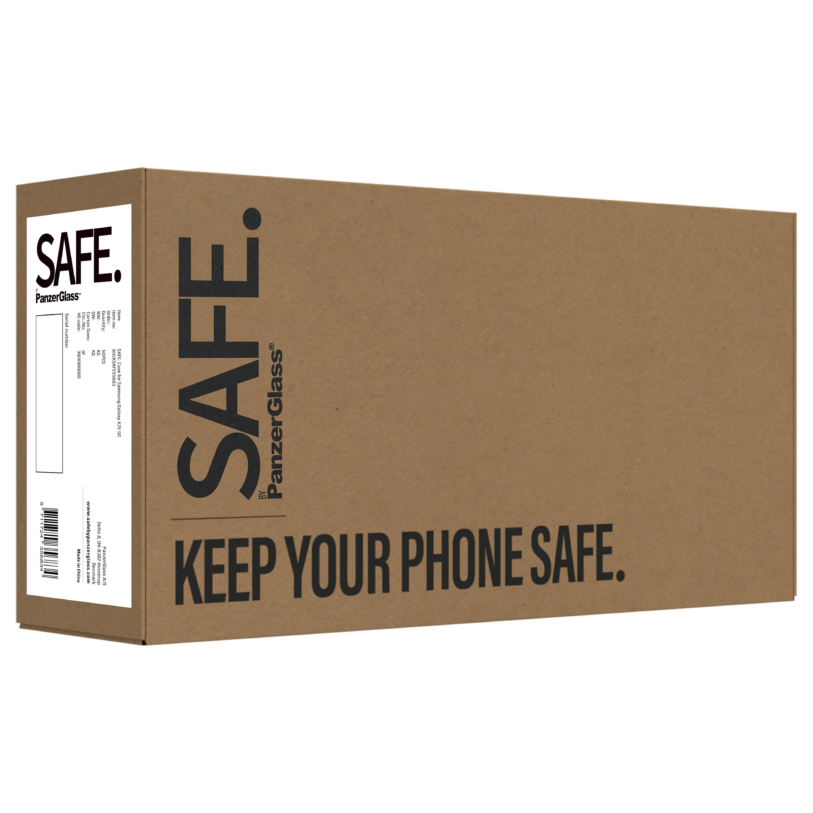 Aksesorë për telefon SAFE by PanzerGlass Case for Samsung Galaxy A25 5G / Bulk Pack – Transparente - 3