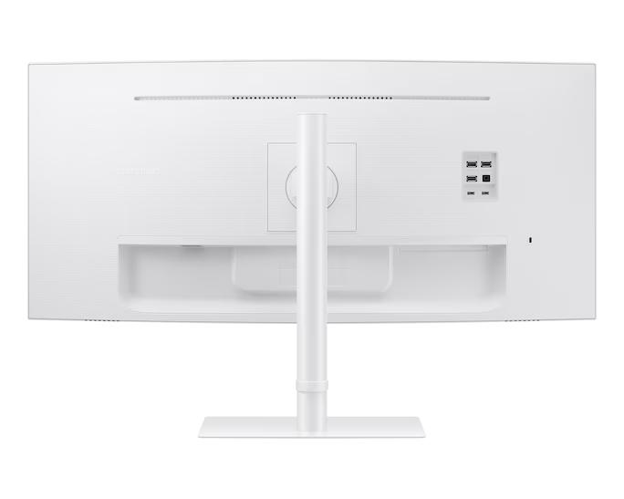Monitor Samsung ViewFinity S6 S34C650TAU, 34", UWQHD VA Curved, 100Hz, 5ms, HDMI+DP+2x Thunderbolt 4+USB - Bardhë - 5