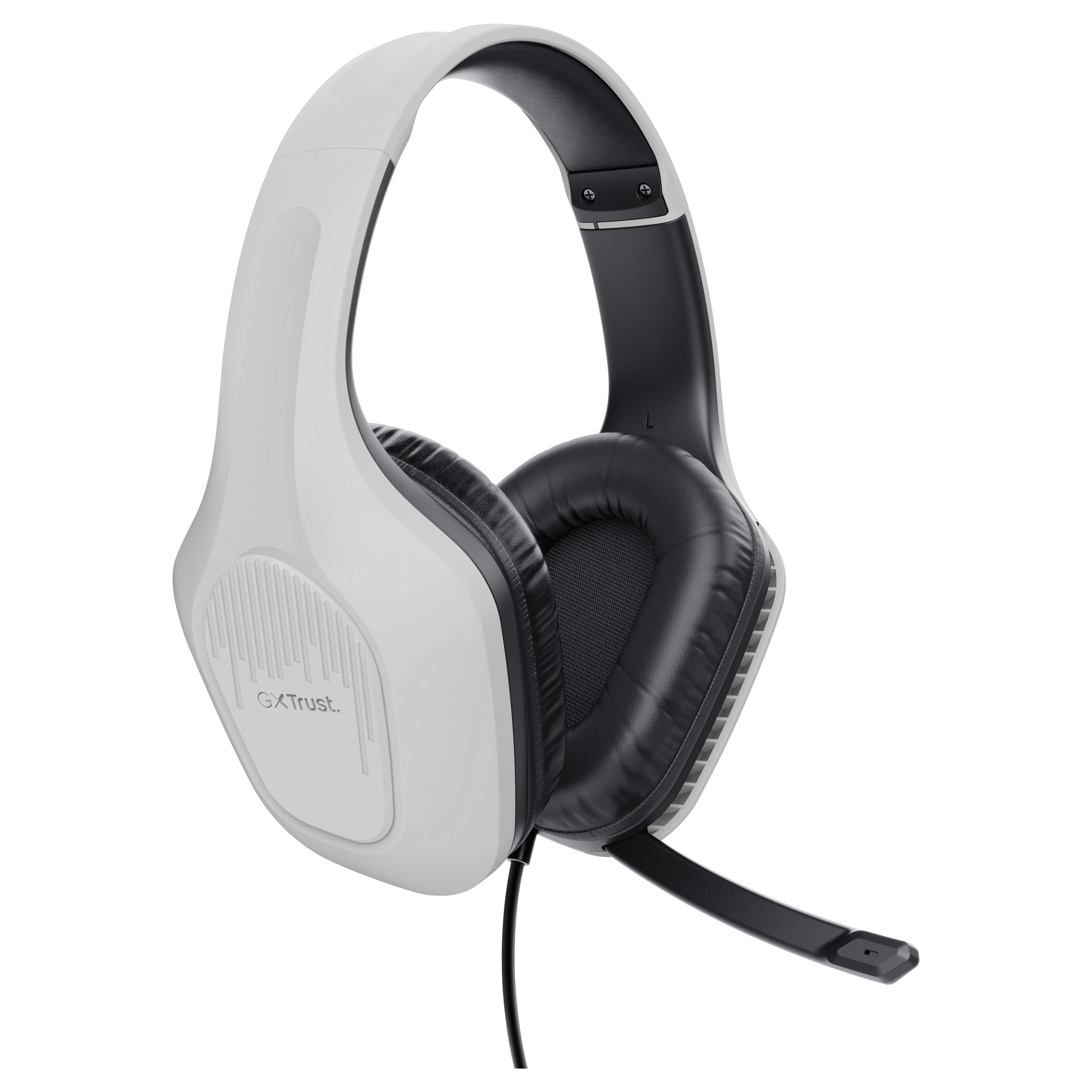 Kufje Gaming Trust GXT 415W Zirox / Wired / 3.5mm / 50mm / Mikrofon – Bardhë - 2