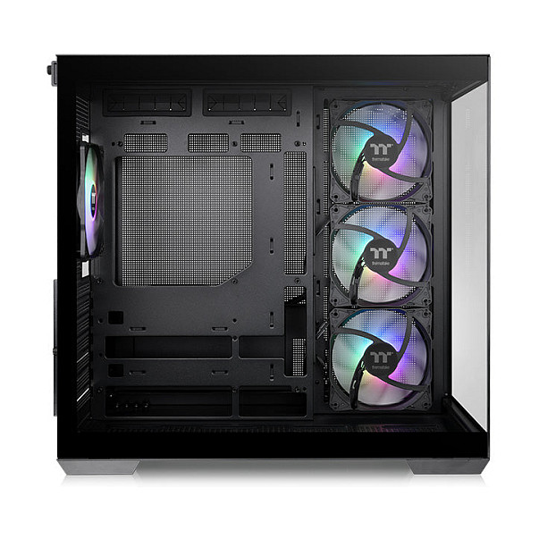 Kasë PC Thermaltake View 380 TG ARGB / Midi Tower / ARGB / 4x 120mm Fan / Tempered Glass - Zezë - 4