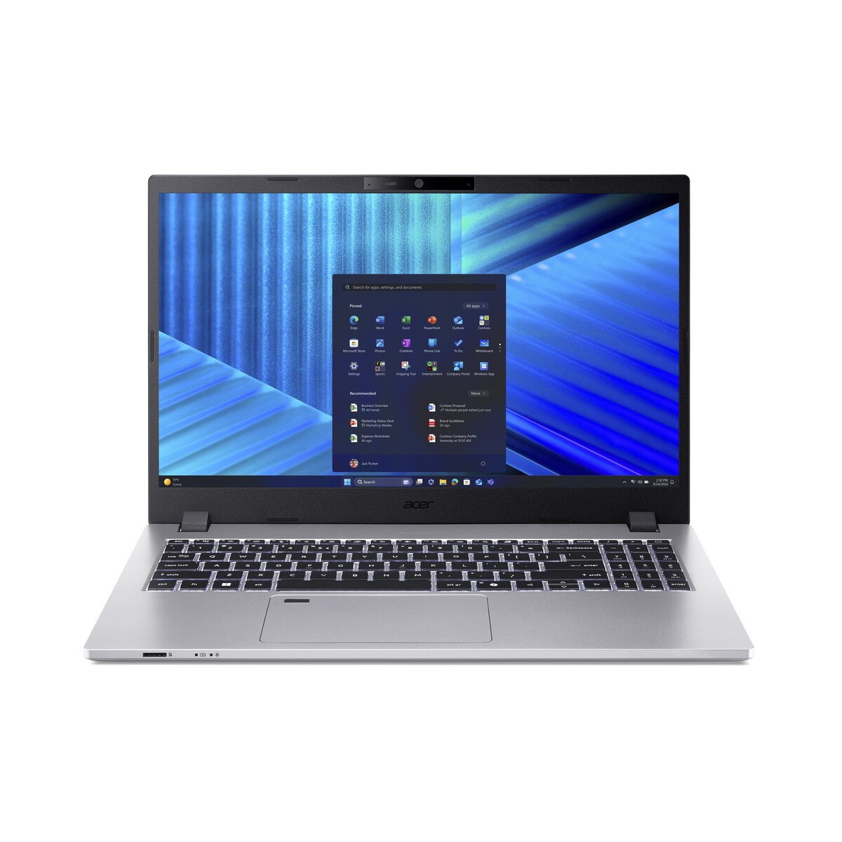 Laptop Acer TravelMate P2 TMP215-55-G2-TCO-57UK / Core Ultra 5 225U / 16GB DDR5 / 512GB / 15.6" FHD IPS / Intel Graphics - Zezë - 2