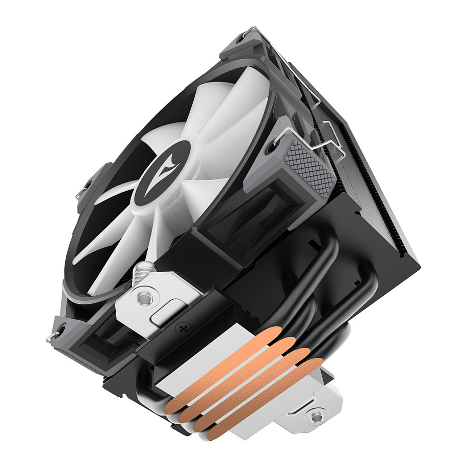 Ftohës për procesor Sharkoon A40 RGB / 120mm / RGB - Zezë - 8