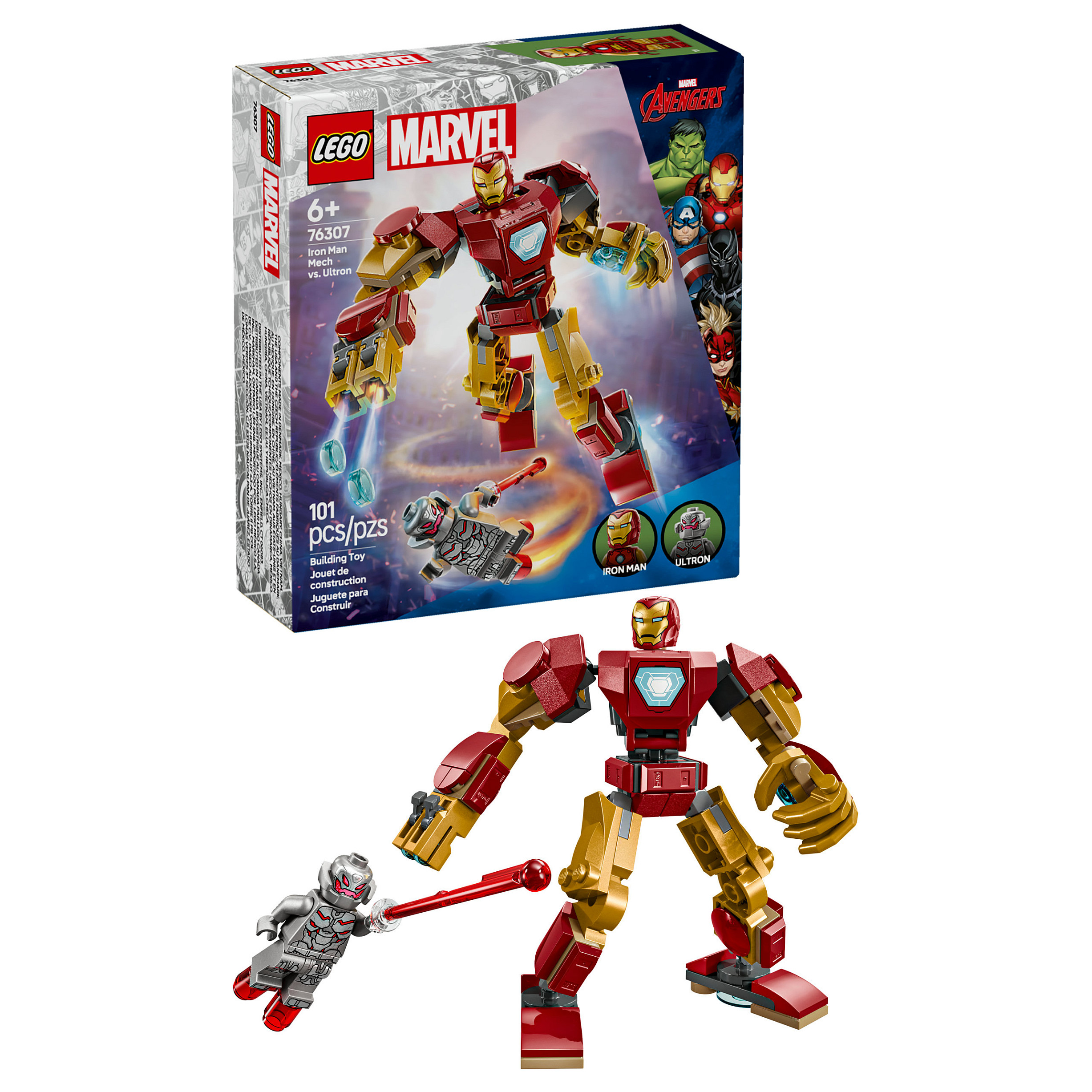 LEGO Iron Man Mech vs. Ultron - 16