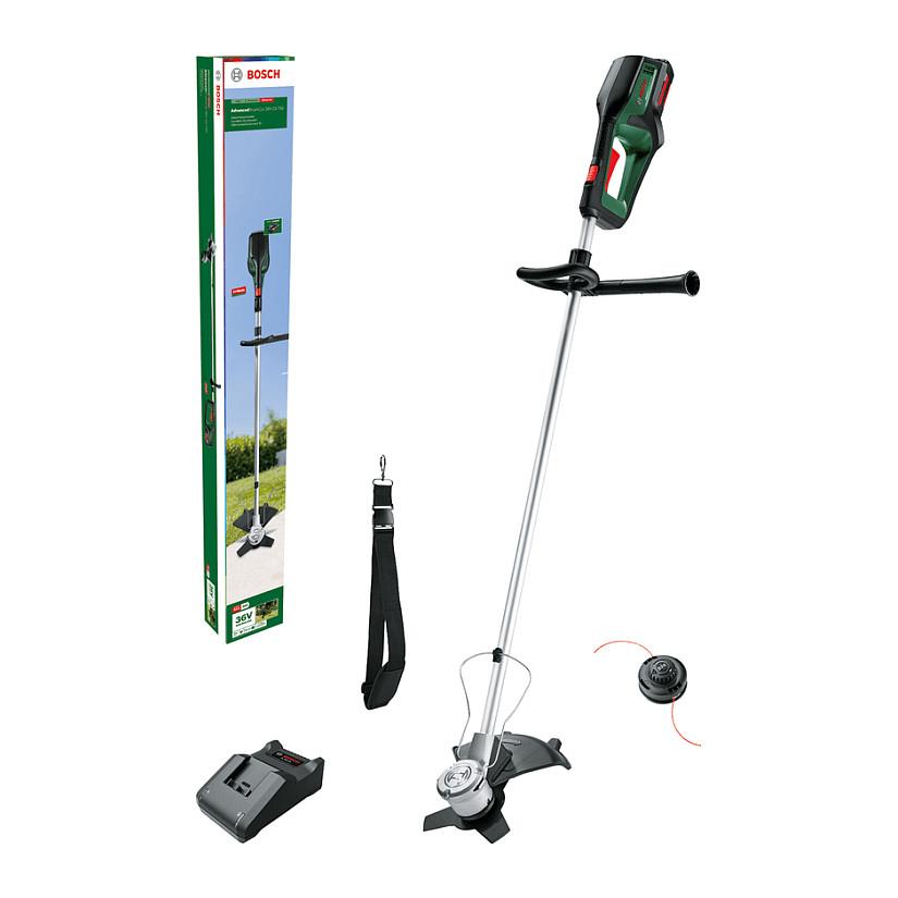 Kositëse Bari me Bateri Bosch AdvancedBrushCut 36V-23-750, 36V, Brushless, Gjerësi Prerjeje 330mm, Teh 230mm, 1 Bateri 2.0Ah - Gjelbër/Zezë - 4