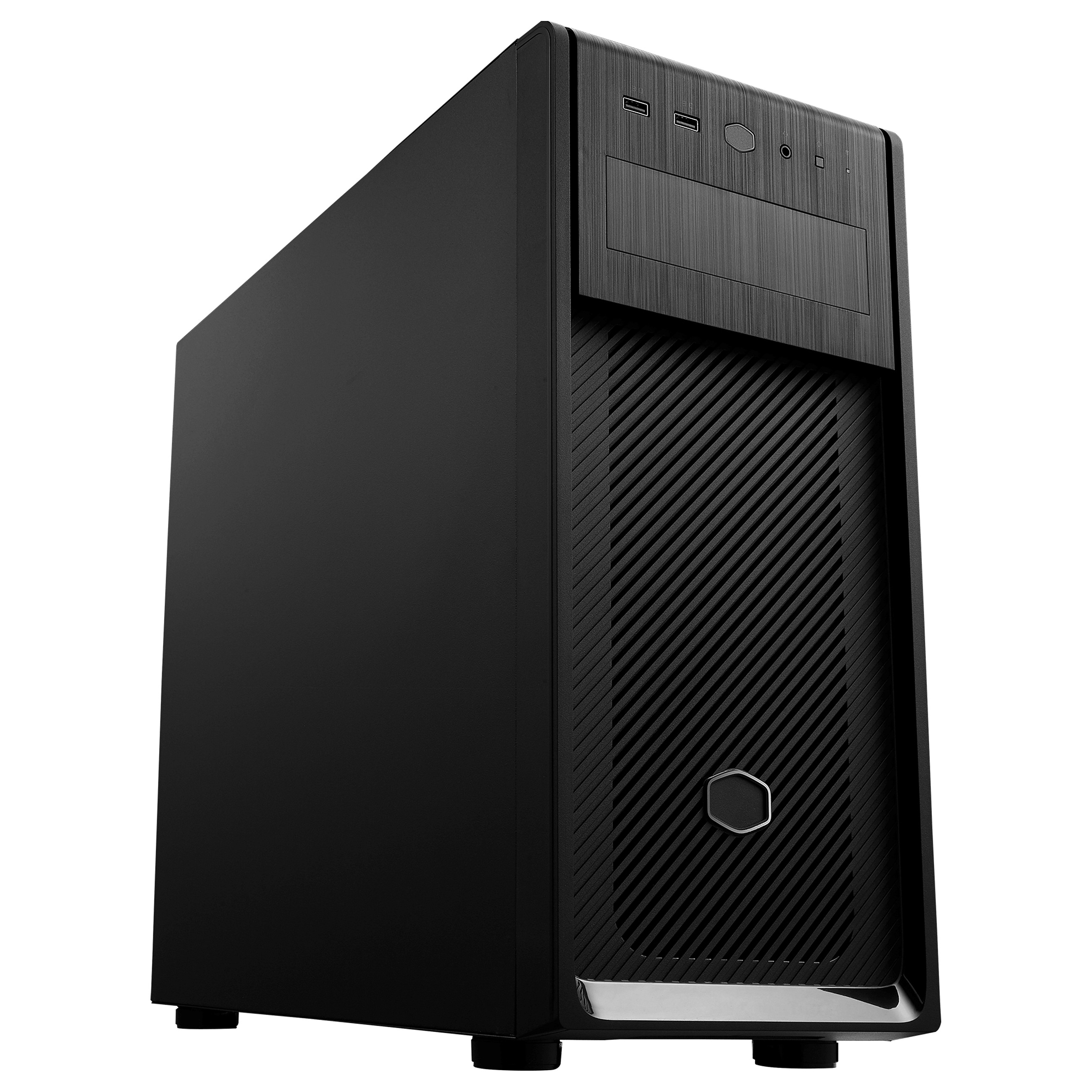 Kasë PC Cooler Master Elite 500 ODD / Mid Tower / ATX / 1x 120mm Rear Fan / Mesh Front / ODD Bay - Zezë