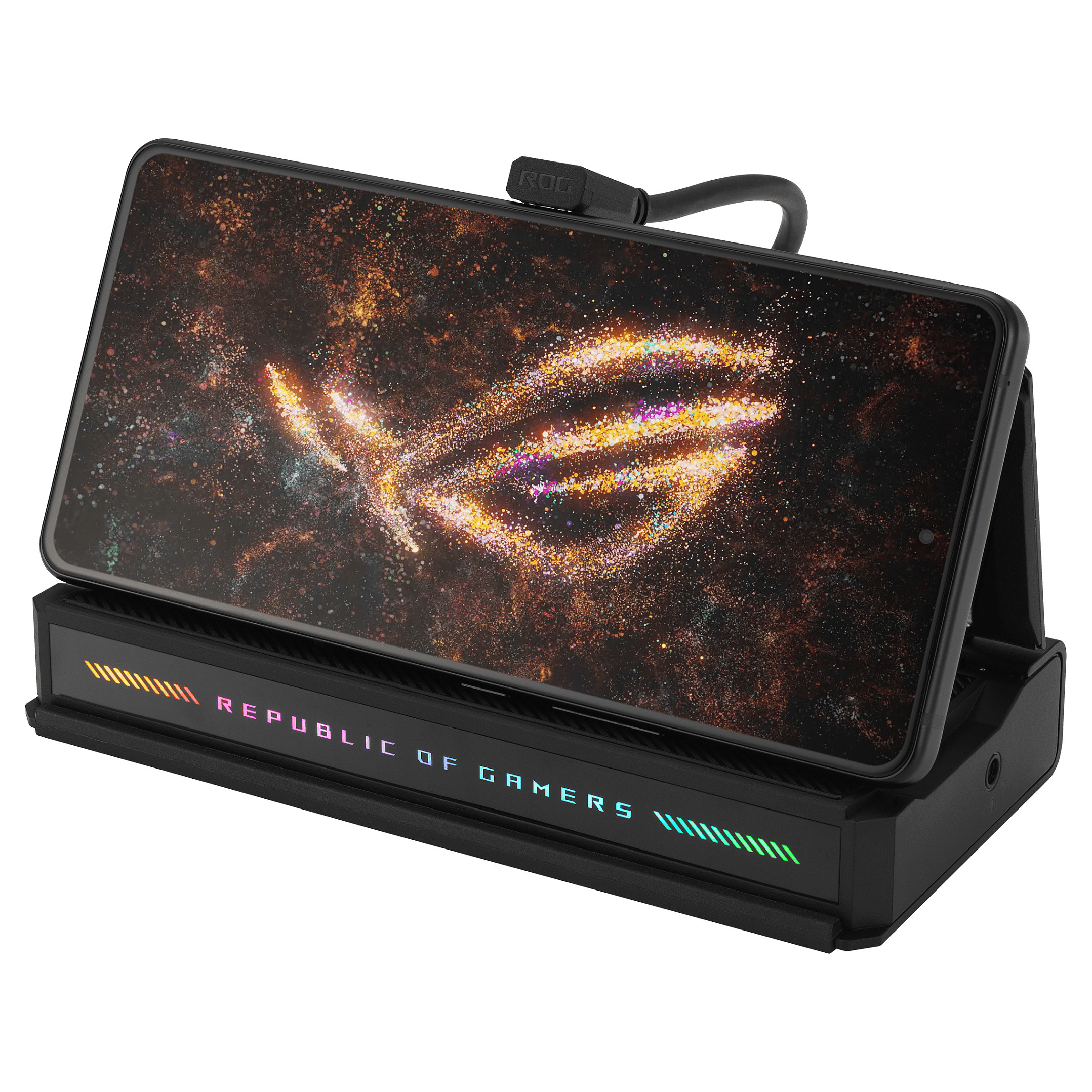 Docking Station ASUS ROG Bulwark Dock DG300 / 3x USB-A / 2x USB-C / HDMI / Gigabit Ethernet / 3.5mm Audio / 100W PD – Zezë - 6
