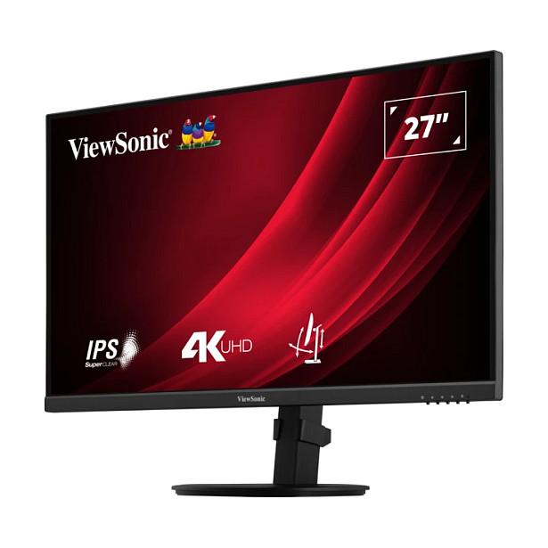 Monitor ViewSonic VG2708-4K / 27" / 4K UHD IPS / 60Hz / 4ms / HDMI+DisplayPort - Zezë - 3