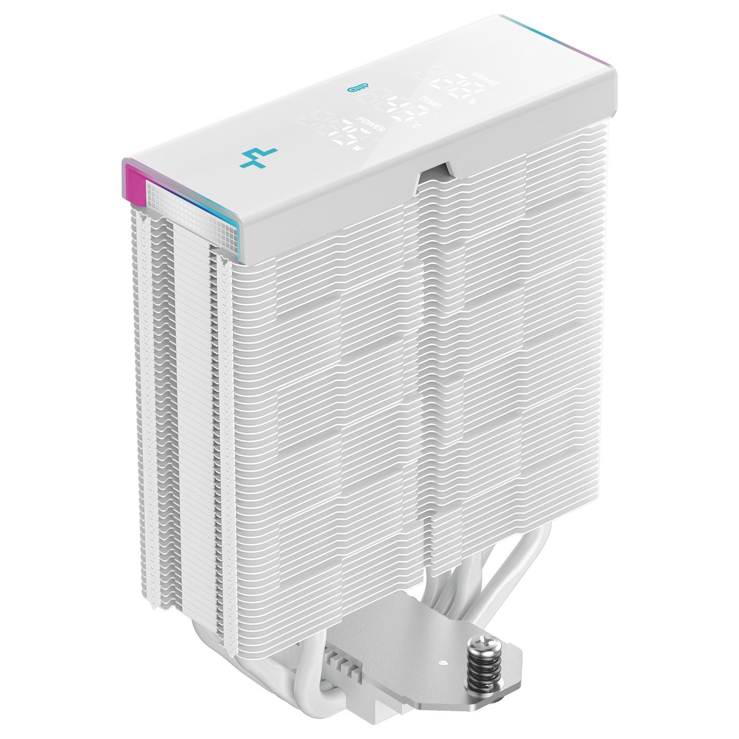 Ftohës për Procesor DeepCool AK400 Digital Pro / ARGB / LCD – Bardhë - 6