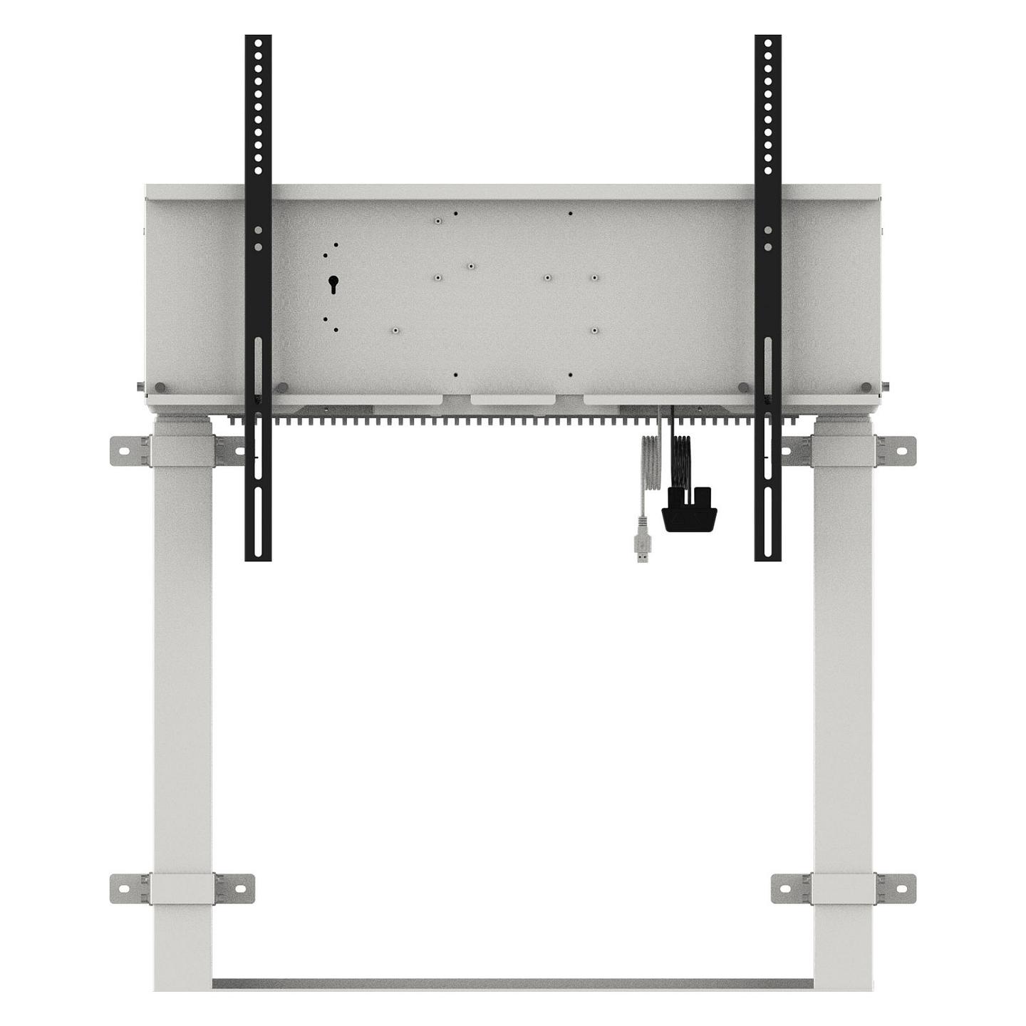 Mbajtëse për Monitor iiyama / 55″–105″ / deri në 120 kg / VESA deri në 800×600 mm / Elektrike - Bardhë - 3