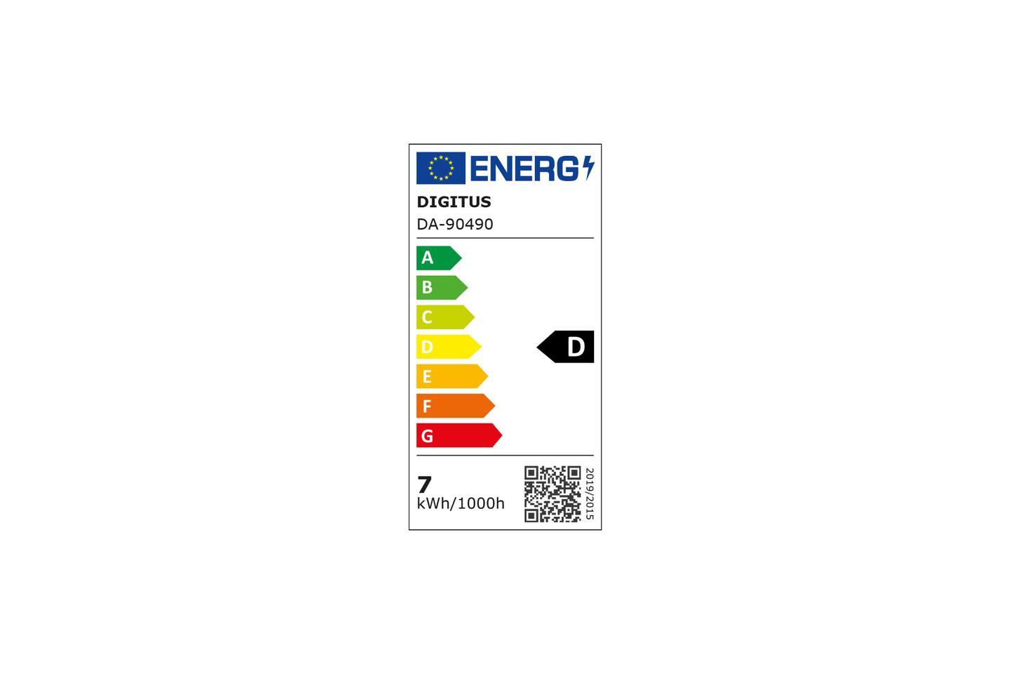 Llambë Tavoline LED DIGITUS DA-90490, 50 cm, 1025 lm, 7 W, 3000–6500 K - Zezë - 2