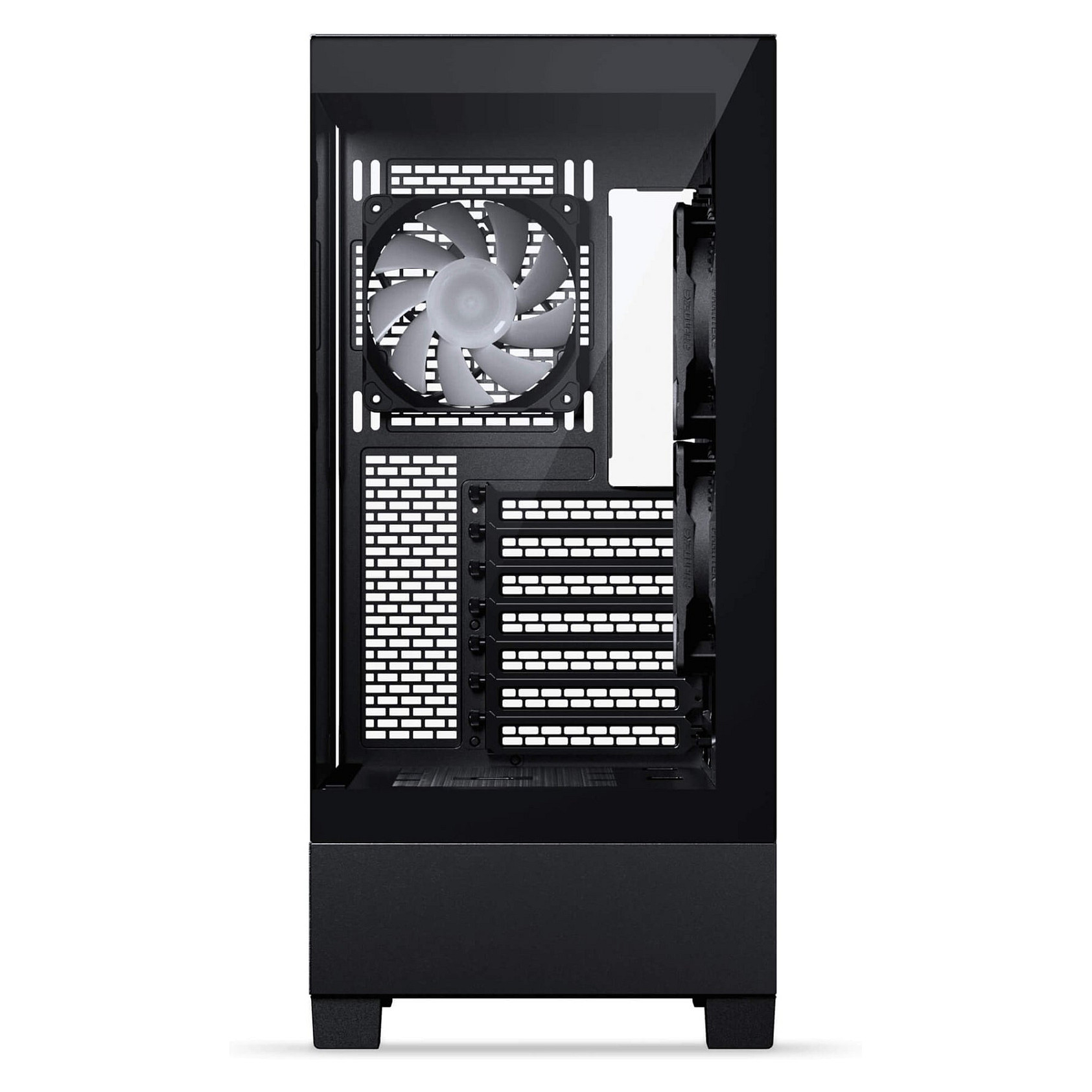 Kasë PC Phanteks XT View Matrix / Midi Tower / ATX / 2x 120mm + 1x 120mm Fan / Tempered Glass / Matrix Display - Zezë - 6