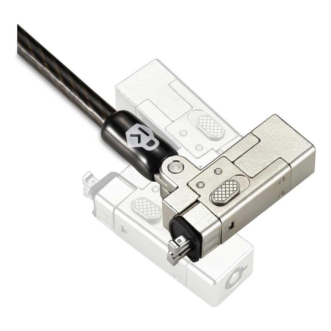 Bravë Sigurie për Laptop Kensington Slim NanoSaver 2.0 K65021WW, Kabllo 1.8m, Nano Security Slot, Çelës - Zezë - 2